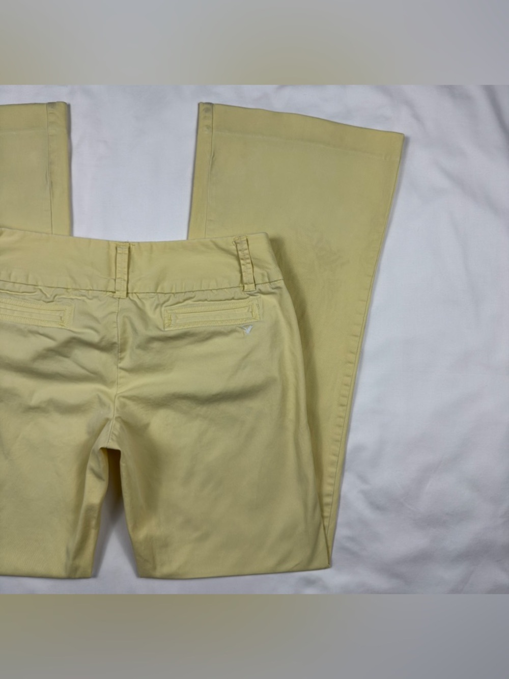 Y2K American Eagle Low Rise Wide Leg Trousers - Picture 3 of 9